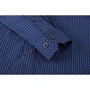 image:imageAlex Vando Mens Printed Dress Shirts Regular Fit Casual Button Down Shirt  Wrinkle resistant Machine washable Contrast on inner collar amp cuff Truetosize cut Business amp Daily Easy outfit pairingNavy 143