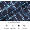 image:imageAlex Vando Mens Printed Dress Shirts Regular Fit Casual Button Down Shirt  Wrinkle resistant Machine washable Contrast on inner collar amp cuff Truetosize cut Business amp Daily Easy outfit pairingLs Navy Tiedye