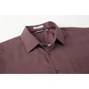 image:imageAlex Vando Mens Printed Dress Shirts Regular Fit Casual Button Down Shirt  Wrinkle resistant Machine washable Contrast on inner collar amp cuff Truetosize cut Business amp Daily Easy outfit pairingBurgundy 262