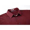 image:imageAlex Vando Mens Printed Dress Shirts Regular Fit Casual Button Down Shirt  Wrinkle resistant Machine washable Contrast on inner collar amp cuff Truetosize cut Business amp Daily Easy outfit pairingBurgundy 141