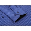 image:imageAlex Vando Mens Printed Dress Shirts Regular Fit Casual Button Down Shirt  Wrinkle resistant Machine washable Contrast on inner collar amp cuff Truetosize cut Business amp Daily Easy outfit pairingBlue 879