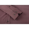 image:imageAlex Vando Mens Printed Dress Shirts Regular Fit Casual Button Down Shirt  Wrinkle resistant Machine washable Contrast on inner collar amp cuff Truetosize cut Business amp Daily Easy outfit pairingBurgundy 262