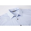 image:imageAlex Vando Mens Printed Dress Shirts Regular Fit Casual Button Down Shirt  Wrinkle resistant Machine washable Contrast on inner collar amp cuff Truetosize cut Business amp Daily Easy outfit pairingWhite Cross 552