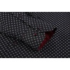 image:imageAlex Vando Mens Printed Dress Shirts Regular Fit Casual Button Down Shirt  Wrinkle resistant Machine washable Contrast on inner collar amp cuff Truetosize cut Business amp Daily Easy outfit pairingBlack 124