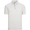 image:imageAlex Vando Mens Polo Shirts Short Sleeve Breeze Printed Dry Fit Golf Shirt  Quick Dry Cooling Fabric Prevents Sunburn StayFlat Hidden Collar Solves Curling Easy Care NonIron Machine WashableBeigediamond