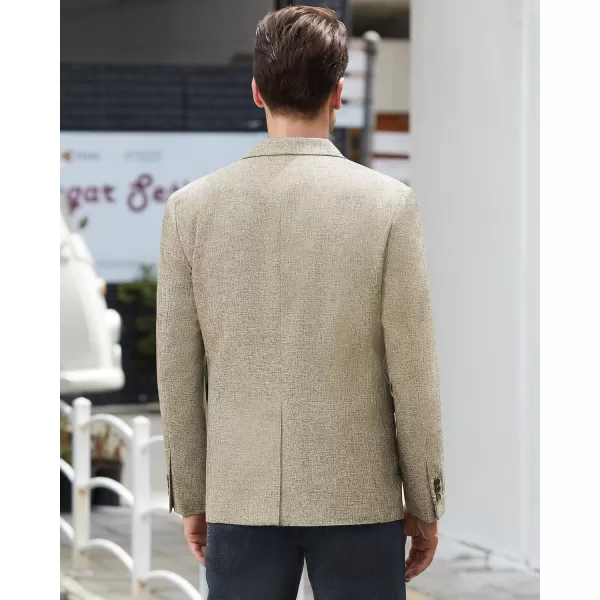 J.VER Mens Casual Blazer Sport Coat One Button Business Stylish Suit Jacket