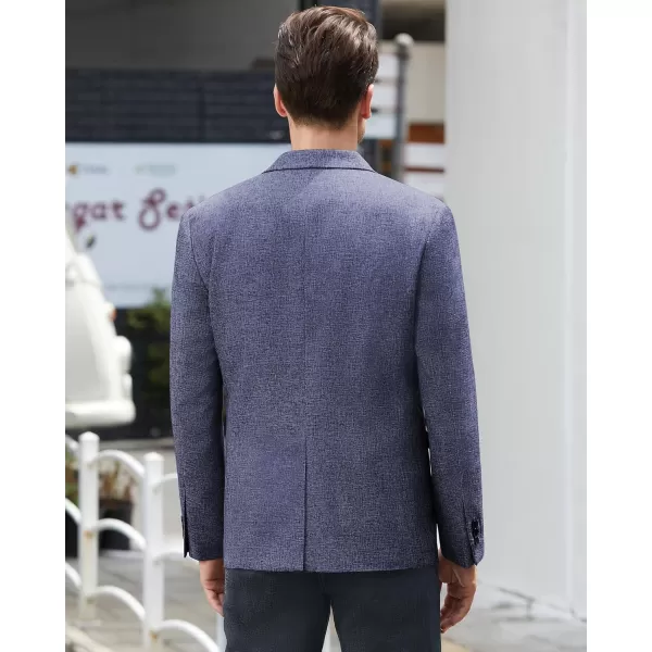 J.VER Mens Casual Blazer Sport Coat One Button Business Stylish Suit Jacket