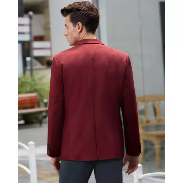J.VER Mens Casual Blazer Sport Coat One Button Business Stylish Suit Jacket
