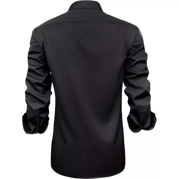 J.VER Men's Casual Long Sleeve Stretch Dress Shirt Wrinkle-Free Regular Fit Button Down Shirts