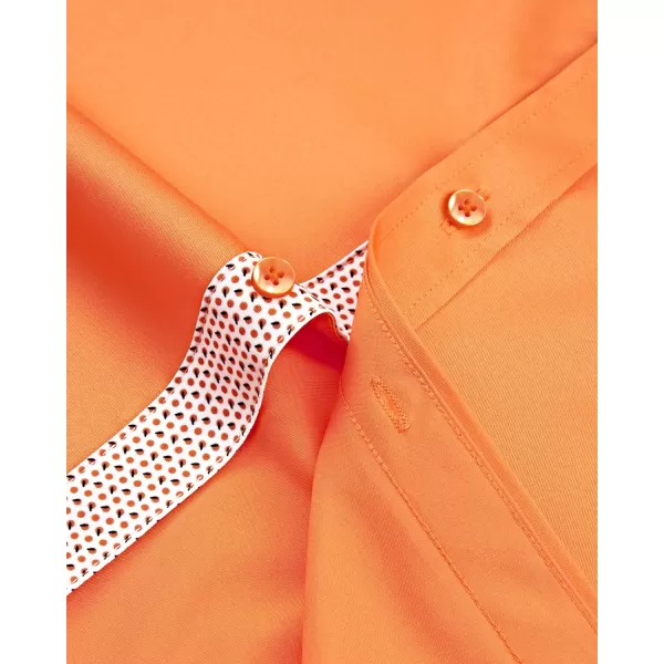 J.VER Men's Casual Long Sleeve Stretch Dress Shirt Wrinkle-Free Regular Fit Button Down Shirts