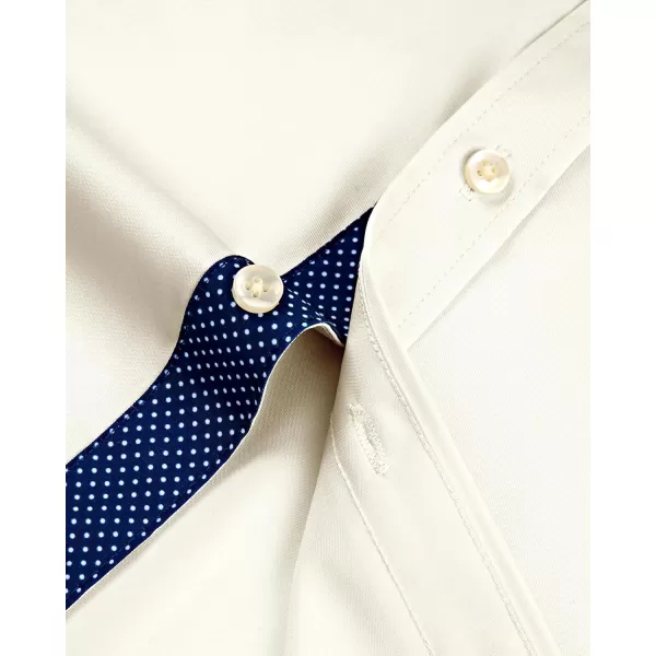 J.VER Men's Casual Long Sleeve Stretch Dress Shirt Wrinkle-Free Regular Fit Button Down Shirts