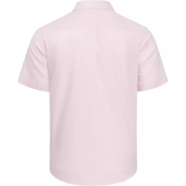 J.VER Men's Cotton Linen Short Sleeve Shirts Casual Lightweight Button Down Shirts Vacation Beach Summer Tops with Pocket
