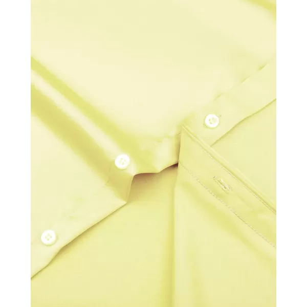 J.VER Men's Dress Shirts Solid Long Sleeve Stretch Wrinkle-Free Formal Shirt Business Casual Button Down Shirts