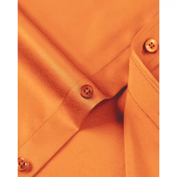 J.VER Men's Dress Shirts Solid Long Sleeve Stretch Wrinkle-Free Formal Shirt Business Casual Button Down Shirts