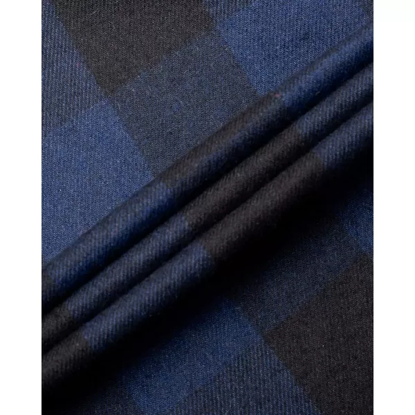 J.VER Men's Flannel Plaid Shirts Long Sleeve Regular Fit Casual Button Down Shirt