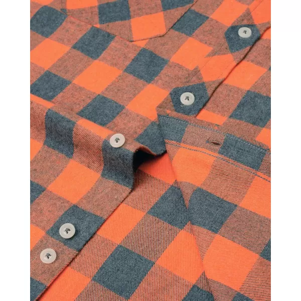 J.VER Men's Flannel Plaid Shirts Long Sleeve Regular Fit Casual Button Down Shirt