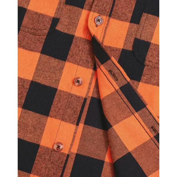 J.VER Men's Flannel Plaid Shirts Long Sleeve Regular Fit Casual Button Down Shirt