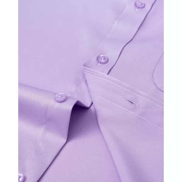 J.VER Men's French Cuff Dress Shirts Regular Fit Long Sleeve Spread Collar Metal Cufflink