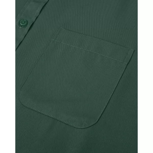 J.VER Men's French Cuff Dress Shirts Regular Fit Long Sleeve Spread Collar Metal Cufflink