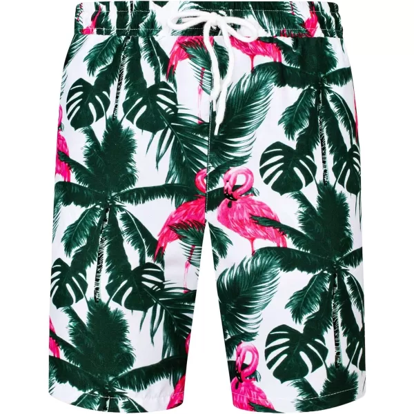 J.VER Men's Hawaiian Shirts Casual Button Down Short Sleeve Shirts Set Printed Shorts Beach Tropical Hawaii Suits