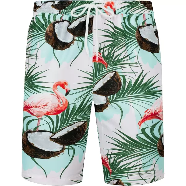 J.VER Men's Hawaiian Shirts Casual Button Down Short Sleeve Shirts Set Printed Shorts Beach Tropical Hawaii Suits