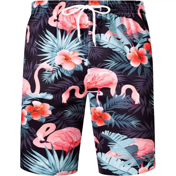 J.VER Men's Hawaiian Shirts Casual Button Down Short Sleeve Shirts Set Printed Shorts Beach Tropical Hawaii Suits