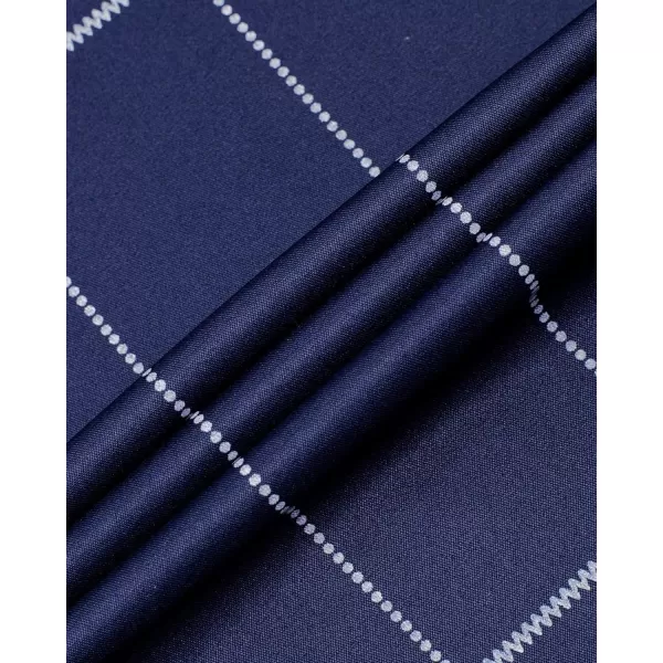 J.VER Men's Plaid Casual Long Sleeve Stretch Dress Shirt Wrinkle-Free Regular Fit Button Down Shirts