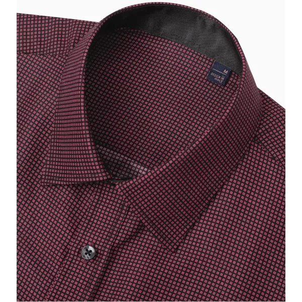 J.VER Men's Printed Dress Shirts Casual Long Sleeve Stylish Button Down Shirt