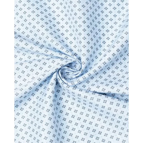 J.VER Men's Printed Dress Shirts Casual Long Sleeve Stylish Button Down Shirt