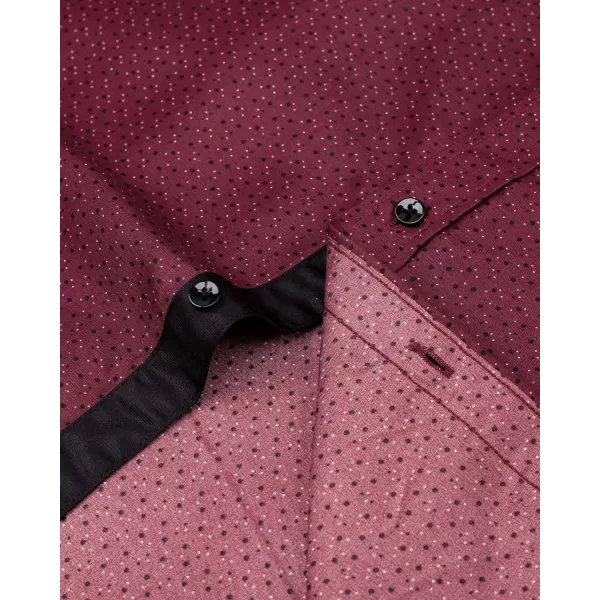 J.VER Men's Printed Dress Shirts Casual Long Sleeve Stylish Button Down Shirt