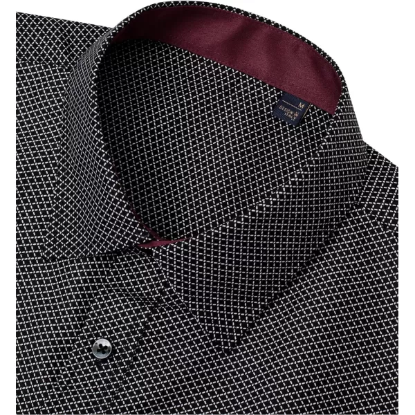 J.VER Men's Printed Dress Shirts Casual Long Sleeve Stylish Button Down Shirt