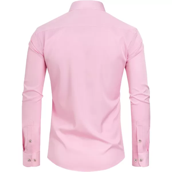 J.VER Men's Tuxedo Shirt Formal Dress Shirt Pleated Long Sleeve Button Down Shirts for Prom Party Wedding