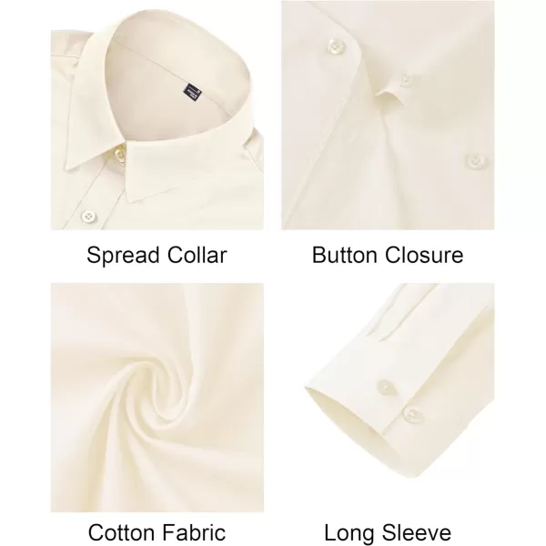 J.VER Womens Button Down Shirt Long Sleeve Dress Shirts Stretch Solid Work Blouse