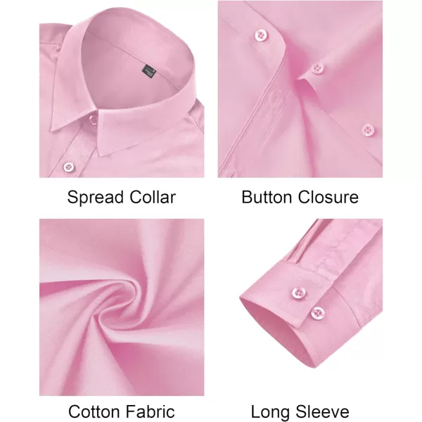 J.VER Womens Button Down Shirt Long Sleeve Dress Shirts Stretch Solid Work Blouse