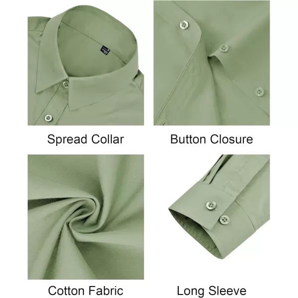 J.VER Womens Button Down Shirt Long Sleeve Dress Shirts Stretch Solid Work Blouse
