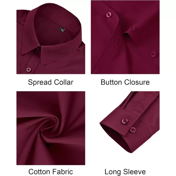 J.VER Womens Button Down Shirt Long Sleeve Dress Shirts Stretch Solid Work Blouse