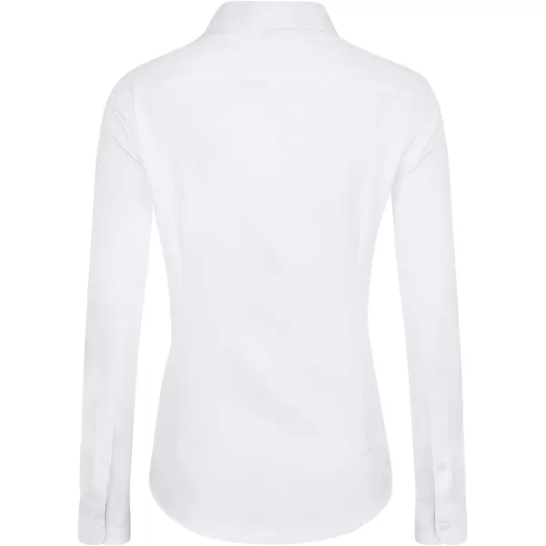 J.VER Womens Dress Shirts Long Sleeve Button Down Shirts Wrinkle-Free Solid Work Blouse