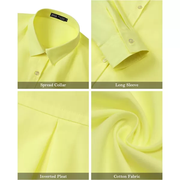 J.VER Womens Oversized Button Down Shirts Casual Long Sleeve Lightweight Breathable Solid Cotton Blouse Office Dress Shirt