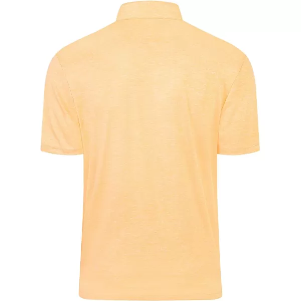Men's Golf Polo Shirts Quick Dry Moisture Wicking Performance Stretch Short Sleeve Shirt Athletic Wrinkle-Free Summer Tops