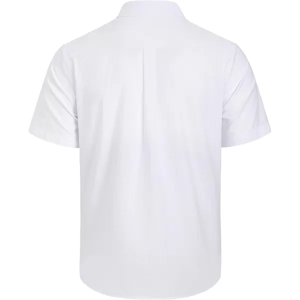 Mens Linen Shirts Short Sleeve Button Up Casual Lightweight Solid Shirt Stylish Cuban Guayabera Beach Tops