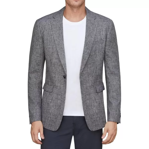 J.VER Mens Casual Blazer Sport Coat One Button Business Stylish Suit Jacket