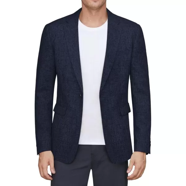 J.VER Mens Casual Blazer Sport Coat One Button Business Stylish Suit Jacket