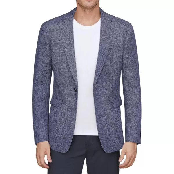J.VER Mens Casual Blazer Sport Coat One Button Business Stylish Suit Jacket