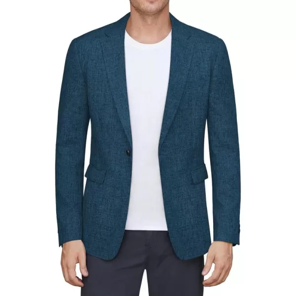 J.VER Mens Casual Blazer Sport Coat One Button Business Stylish Suit Jacket