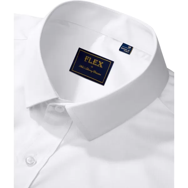 J.VER Boy's Long Sleeve Dress Shirts Solid Stretch Wrinkle-Free Shirt Kids Casual Button Down Shirts