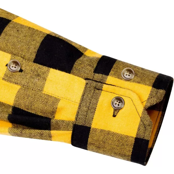 J.VER Men's Flannel Plaid Shirts Long Sleeve Regular Fit Casual Button Down Checkered Buffalo Plaid Shirt for Fall Winter