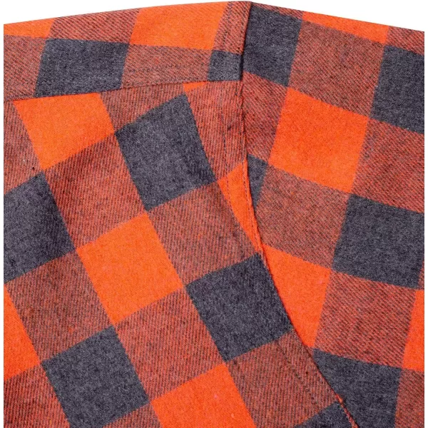 J.VER Men's Flannel Plaid Shirts Long Sleeve Regular Fit Casual Button Down Checkered Buffalo Plaid Shirt for Fall Winter