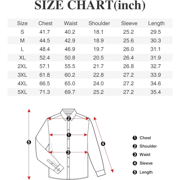 Men's Plaid Pearl Snap Button Shirts Casual Long Sleeve Gingham Shirt Western Cowboy Checked Shirts with Two Pockets for Work