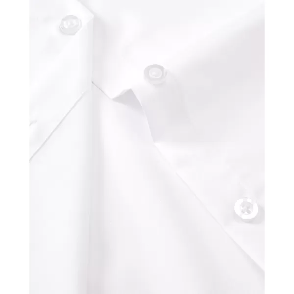 J.VER Womens Button Down Dress Shirts Wrinkle Free Long Sleeve Formal Shirt Solid Casual Work Blouse Collared Top with Pocket