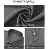 imageJVER Mens Cotton Linen Short Sleeve Shirts Casual Button Down Shirt for Men Beach Summer Vacation Wedding TopsLight Grey